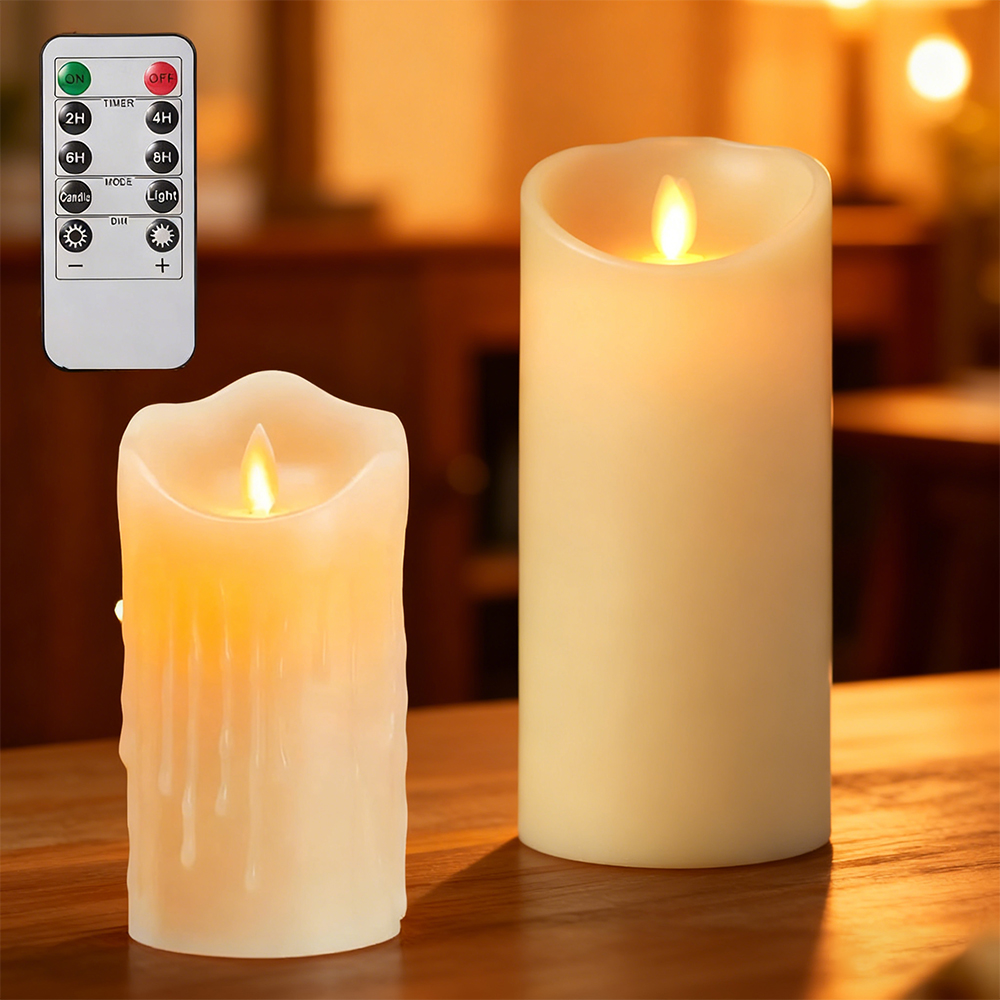 Candle Surprise - Flameless Candle Lamp with Remote Timer