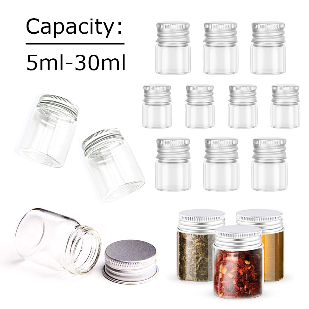 5/10pcs Glass Bottles with Alu - огляд і ціна Mason Jar 8Oz