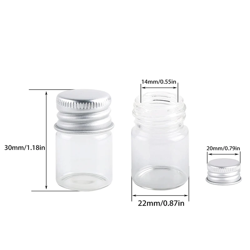 5/10pcs Glass Bottles with Alu - огляд і ціна Mason Jar 8Oz