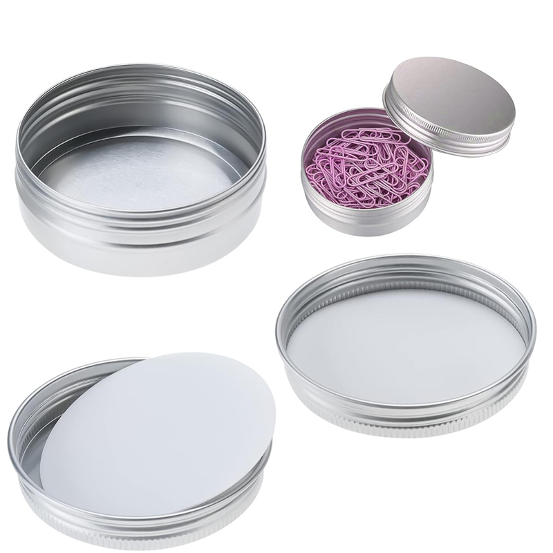 1/5/10pcs 5-250ml Empty Silver - огляд і ціна Candle Making Supplies Jars