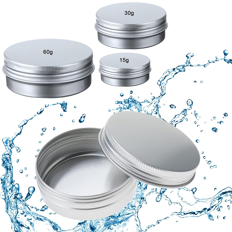 1/5/10pcs 5-250ml Empty Silver - огляд і ціна Candle Making Supplies Jars