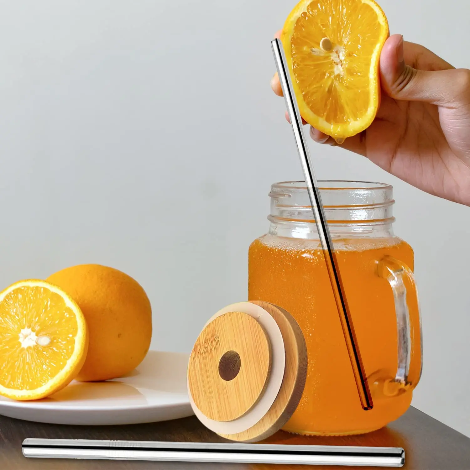Reusable Fruit Juice Cool Drin - огляд і ціна Mason Jar 8Oz