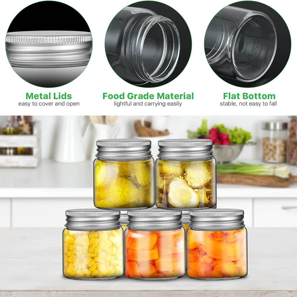 2oz Mini Mason Jars, Wide Mout - огляд і ціна Mason Jar 8Oz