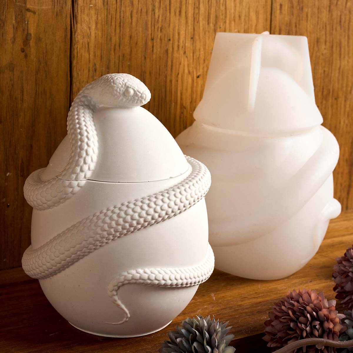 Snake Egg with Lid Candle Jar  - огляд і ціна Candle Making Supplies Jars