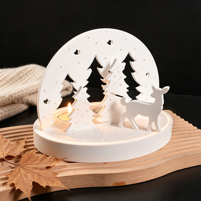 Christmas Elk Tealight Candle  - огляд і ціна Candle Making Supplies Kit