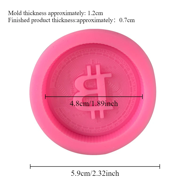1/3Pcs Currency Logo Soap Sili - огляд і ціна Candle Making Supplies Kit