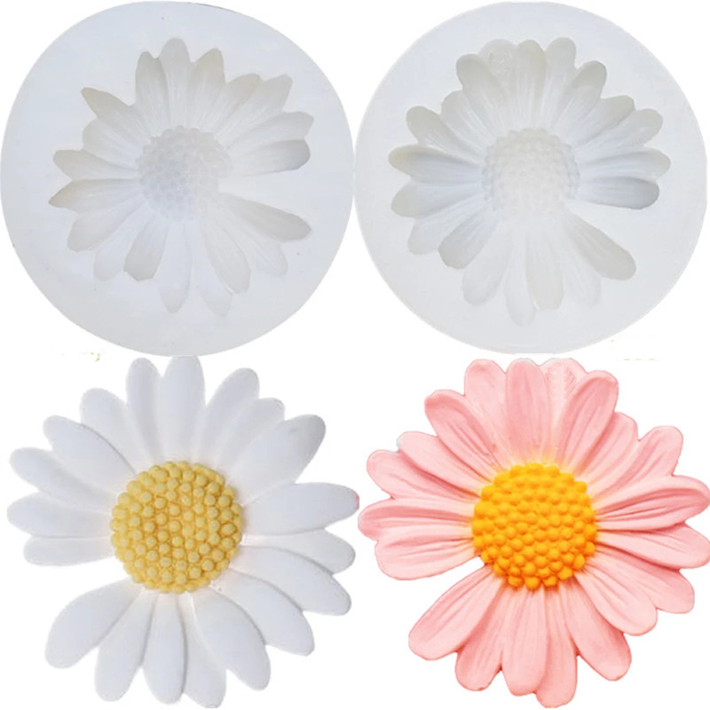 3D Daisy Flower Mold Sun Silic - огляд і ціна Candle Making Supplies Kit
