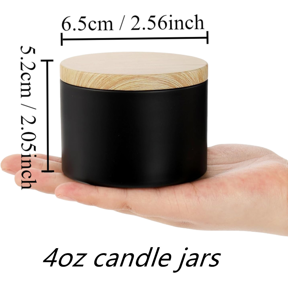 12pcs 4oz Candle Tins With Lid - огляд і ціна Candle Making Supplies Jars