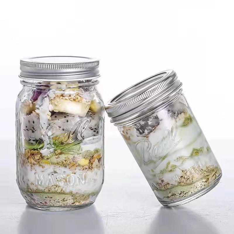 Large Mouth Glass Mason Jar Se - огляд і ціна Mason Jar 8Oz