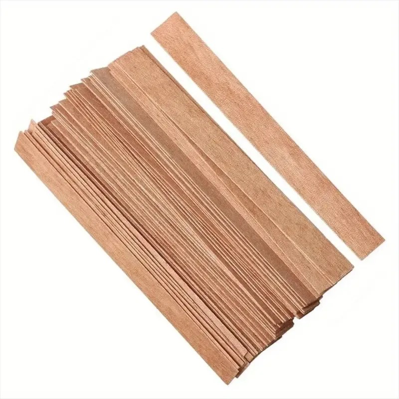 50/100 set wooden candle wicks - огляд і ціна Candle Making Supplies Jars
