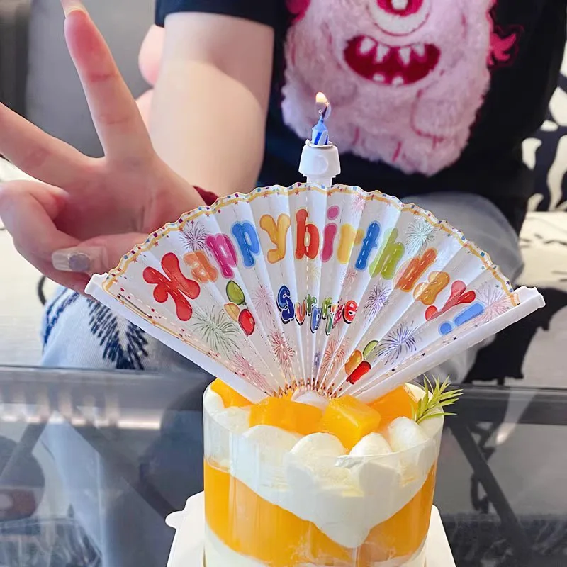 1/3Pcs Surprise Fan Birthday C - огляд і ціна Candle Surprise