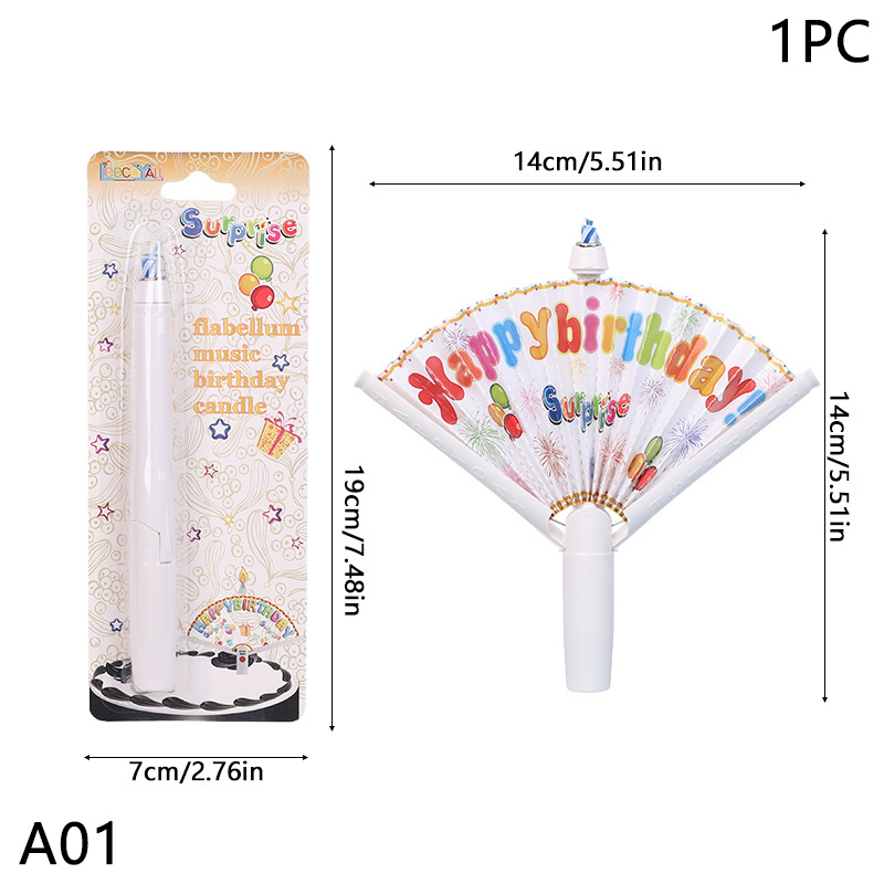 Creative Surprise Fan Birthday - огляд і ціна Candle Surprise