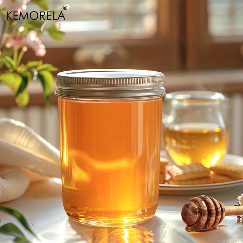 KEMORELA 4PCS Mason Jars 350ML - огляд і ціна Mason Jar 8Oz