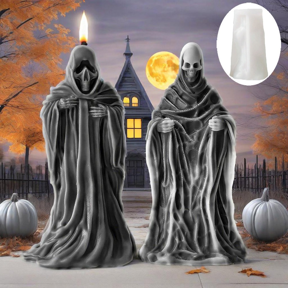 3D Skeleton Scent Candle Silic - огляд і ціна Candle Making Supplies Kit
