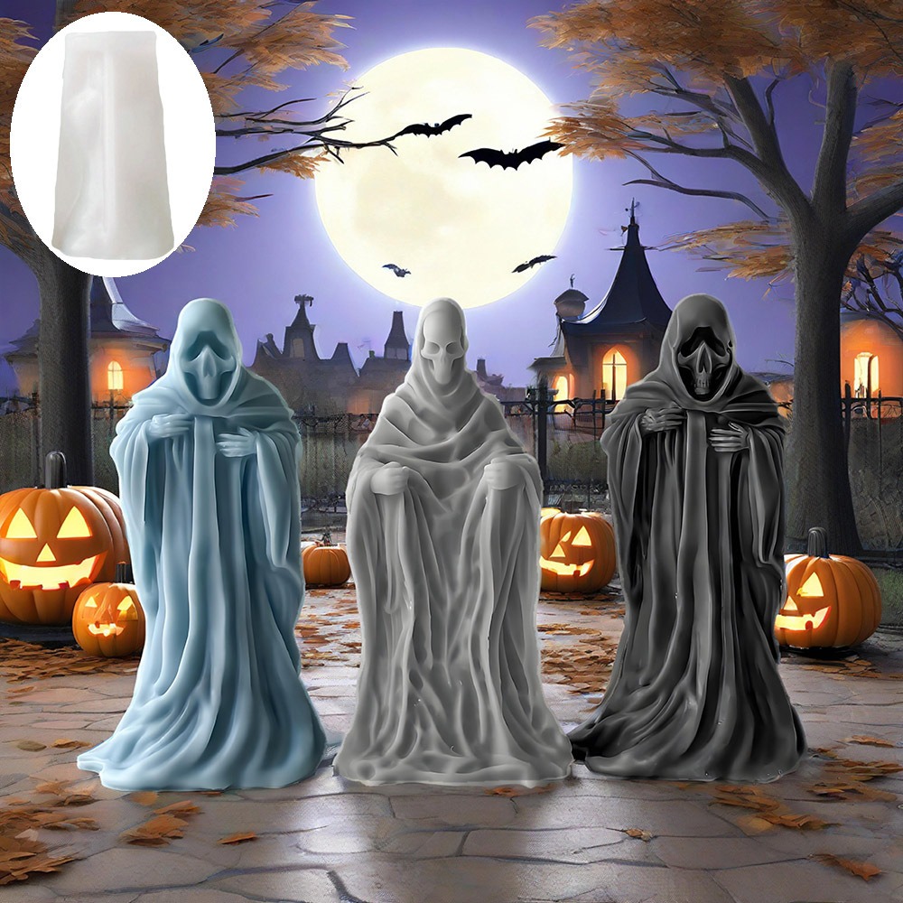 3D Skeleton Scent Candle Silic - огляд і ціна Candle Making Supplies Kit
