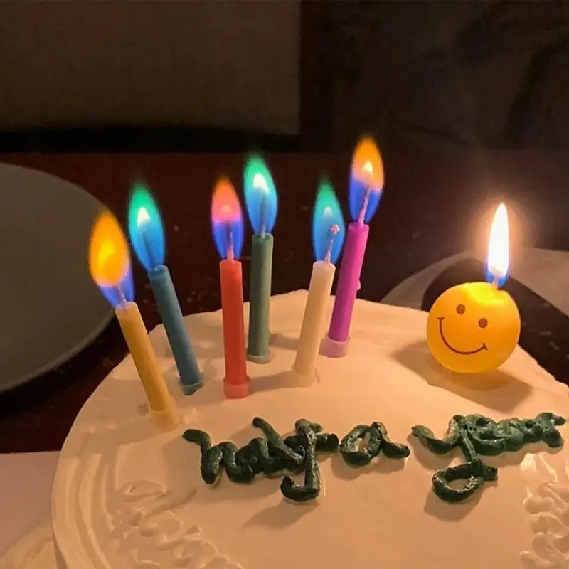Multicoloured Colourful Flame  - огляд і ціна Candle Surprise