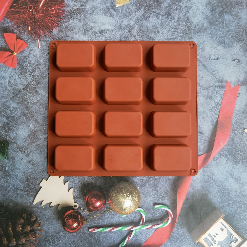 12 Cavity Square Silicone Soap - огляд і ціна Candle Making Supplies Kit