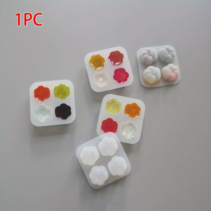1Cat Paw Pattern Silicone Mold - огляд і ціна Candle Making Supplies Kit