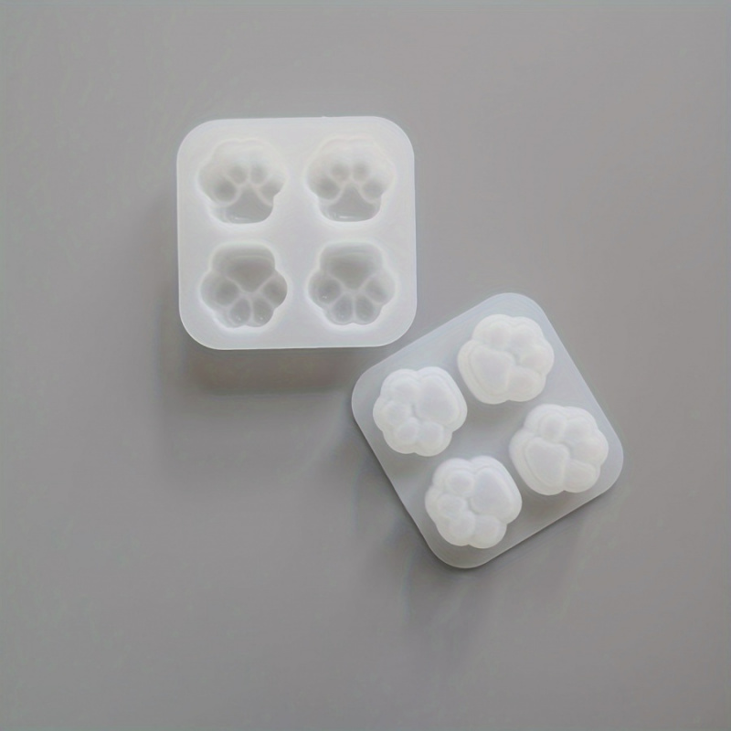1Cat Paw Pattern Silicone Mold - огляд і ціна Candle Making Supplies Kit