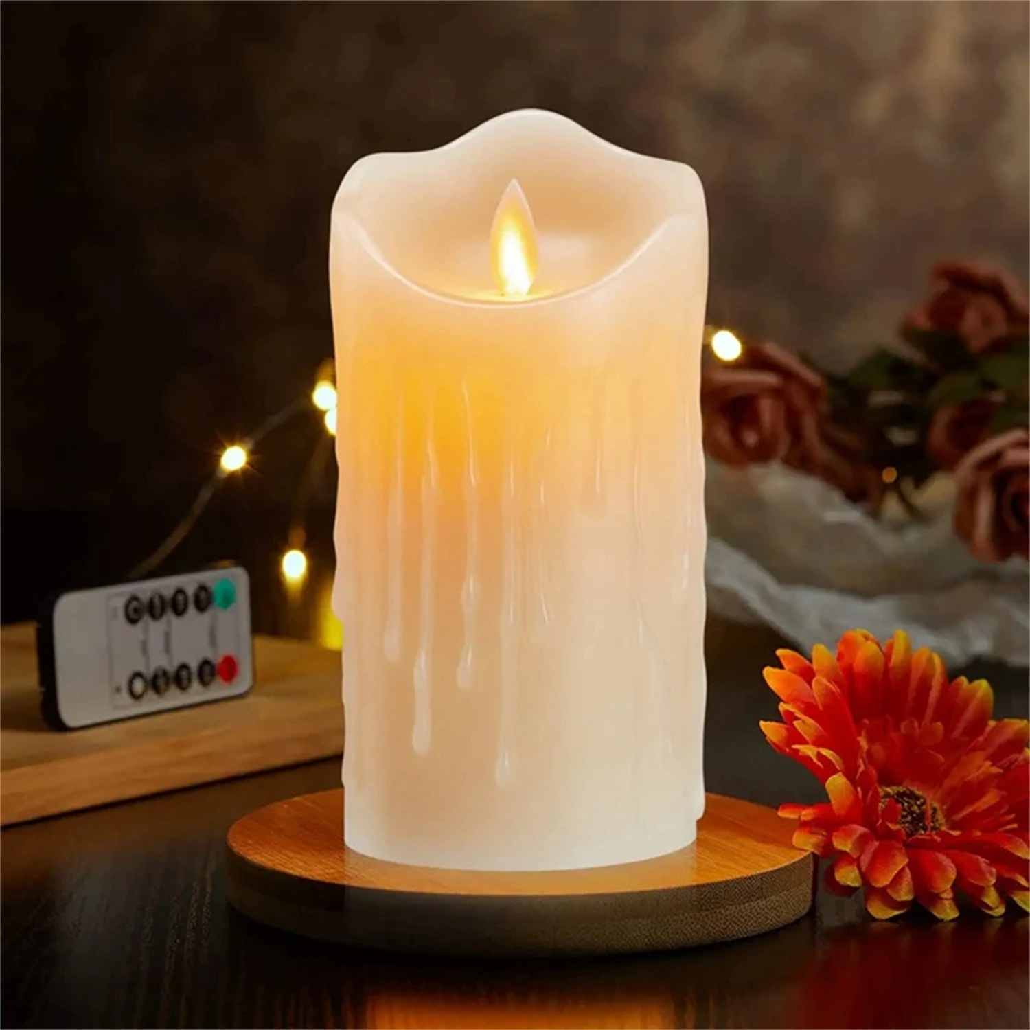 Flameless Candle Lamp with Rem - огляд і ціна Candle Surprise