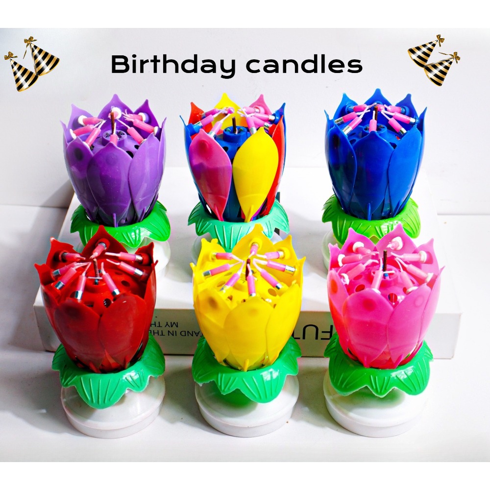 Lotus Birthday Candle Cake Dec - огляд і ціна Candle Surprise