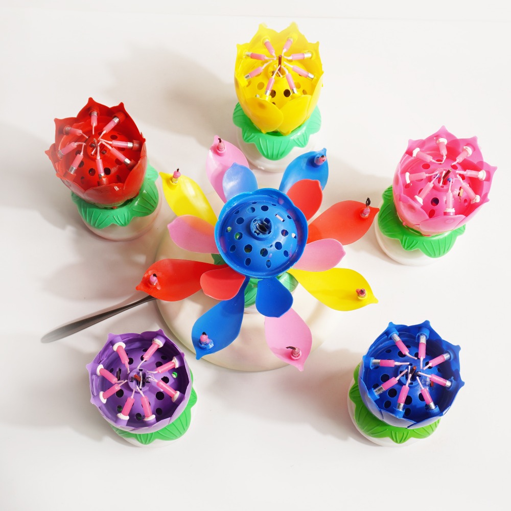 Lotus Birthday Candle Cake Dec - огляд і ціна Candle Surprise