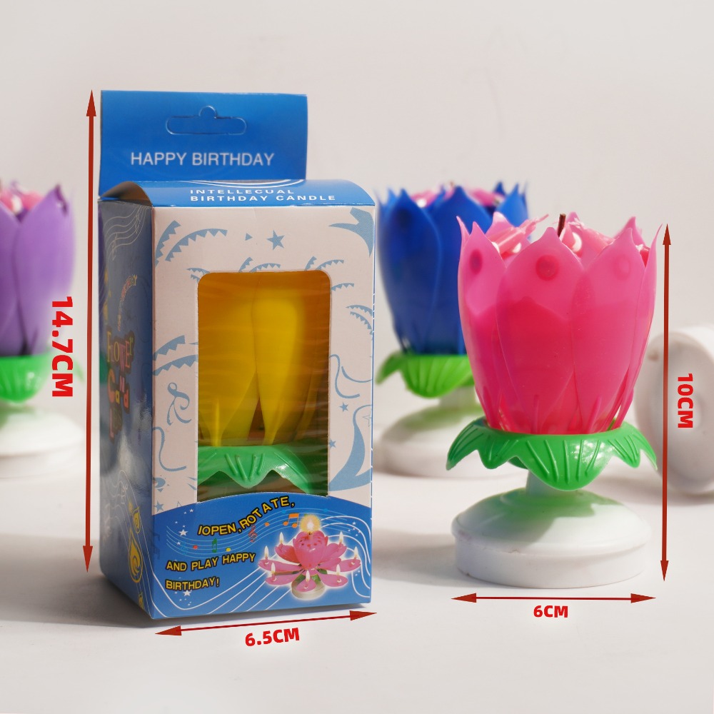 Lotus Birthday Candle Cake Dec - огляд і ціна Candle Surprise