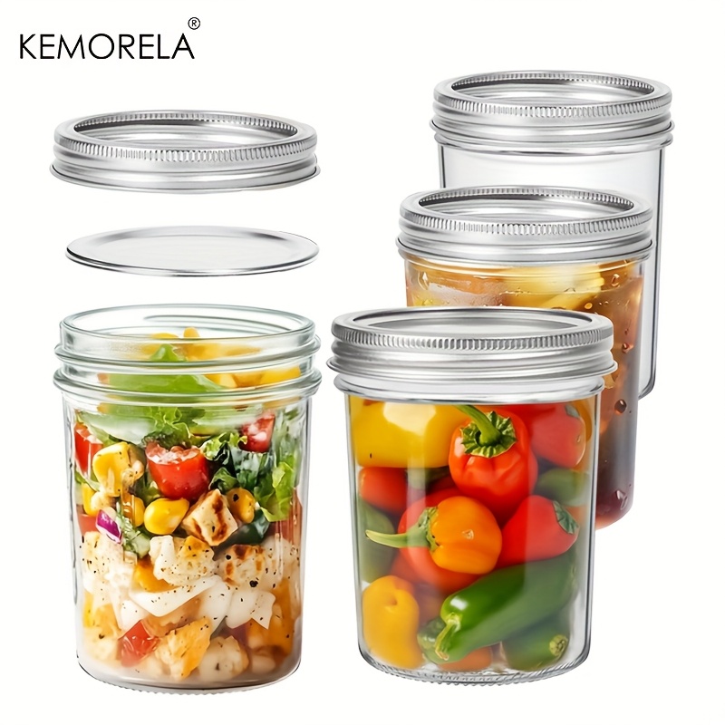 KEMORELA Mason Jars 350ML With - огляд і ціна Mason Jar 8Oz