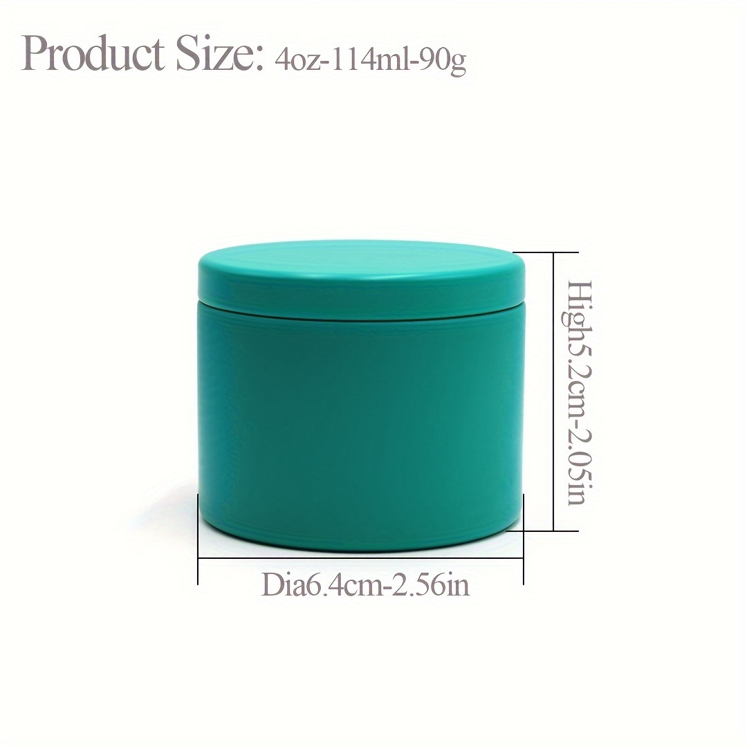 12pcs Candle Tins, 4oz Candle  - огляд і ціна Candle Making Supplies Jars