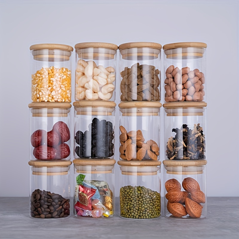 12Pcs Glass Spice Jars with Ba - огляд і ціна Mason Jar 8Oz