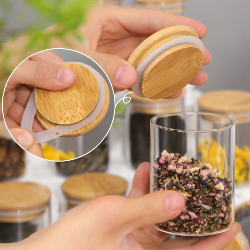 12Pcs Glass Spice Jars with Ba - огляд і ціна Mason Jar 8Oz
