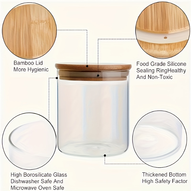 12Pcs Glass Spice Jars with Ba - огляд і ціна Mason Jar 8Oz