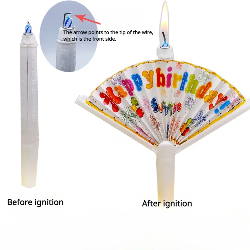 Birthday surprise candles Fan  - огляд і ціна Candle Surprise